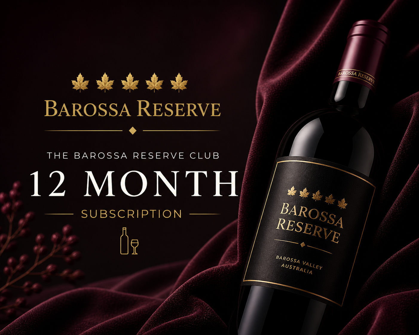 The Barossa Reserve Club - 12 Month Subscription