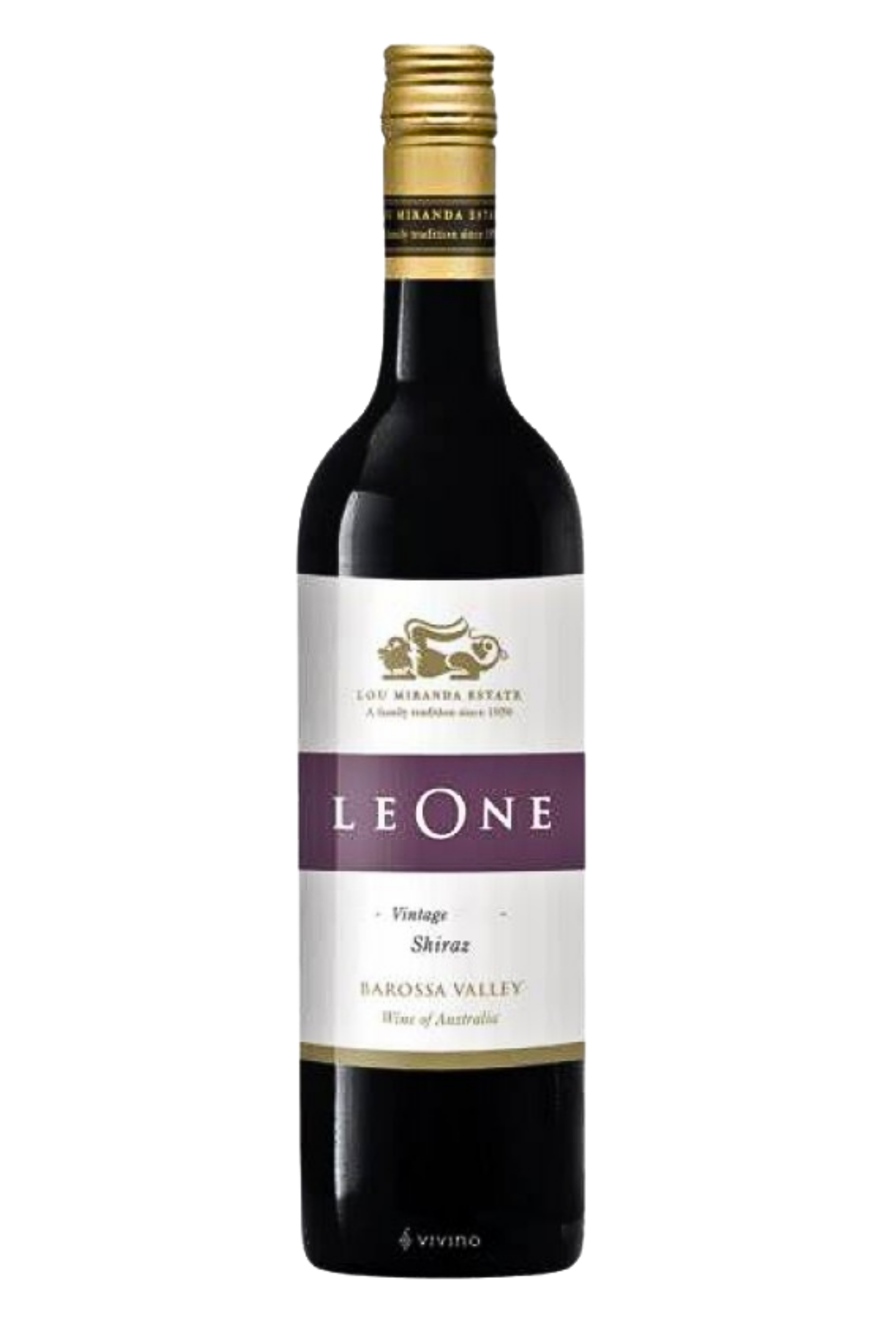 Lou Miranda Leone 2018 Shiraz Barossa Valley - Case of 6