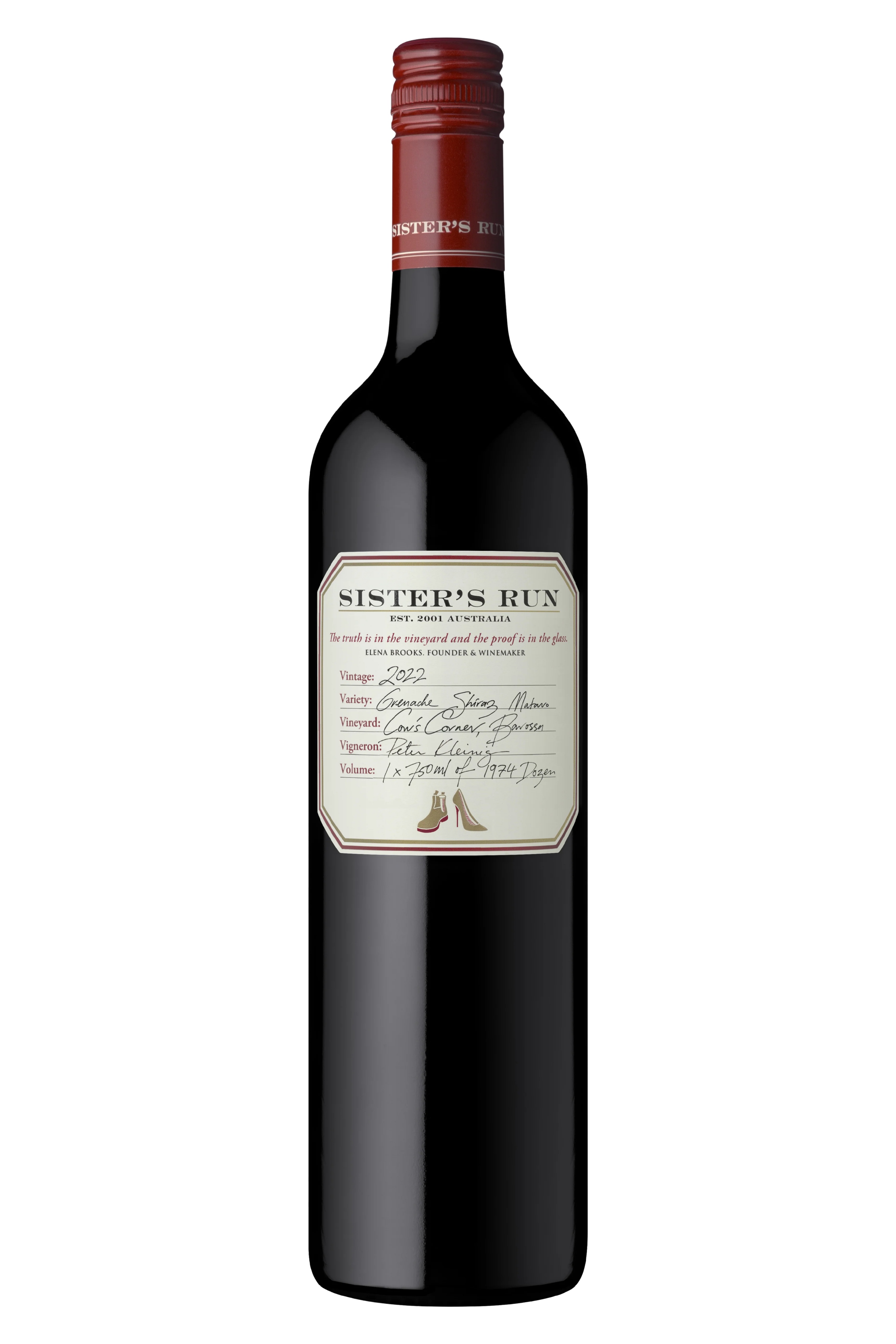 Sister's Run Cows Corner 2022 Grenache Shiraz Mataro - Case of 6
