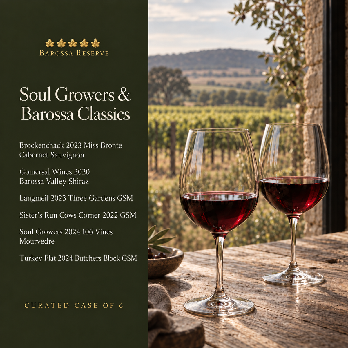 Soul Growers & Barossa Classics