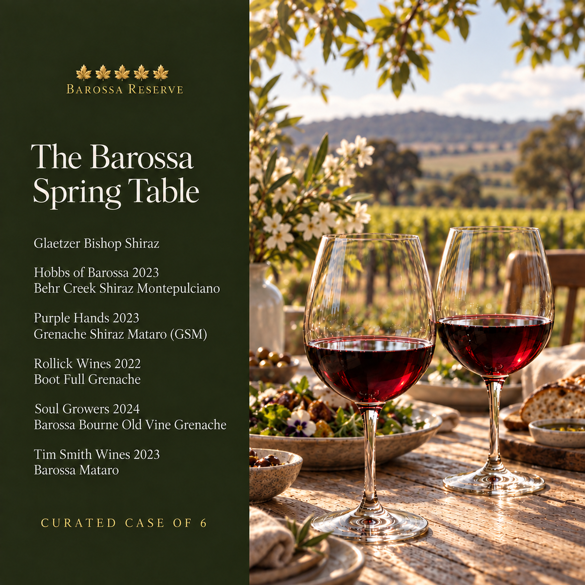 The Barossa Spring Table